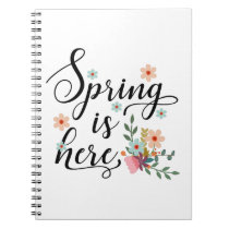 spring is here notebook