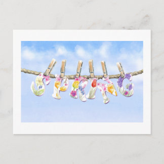 Spring is here postcard