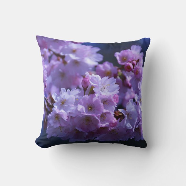 Spring is Here! Throw Pillow (Front)