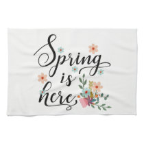 spring is here towel