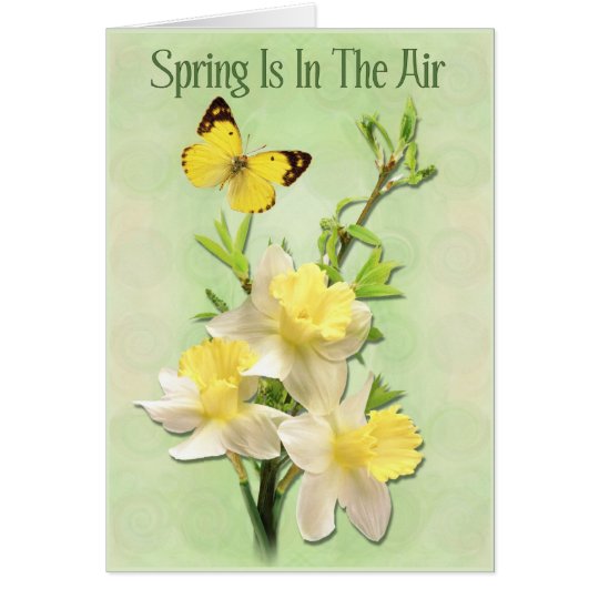 Spring Is In The Air Card