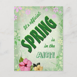 Spring is in the Air Postcard