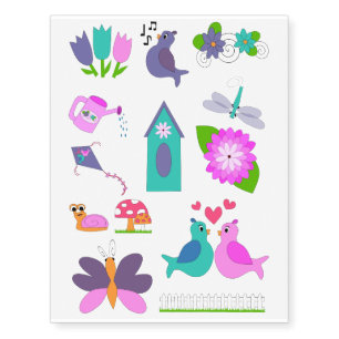 Spring is in the Air Temporary Tattoos