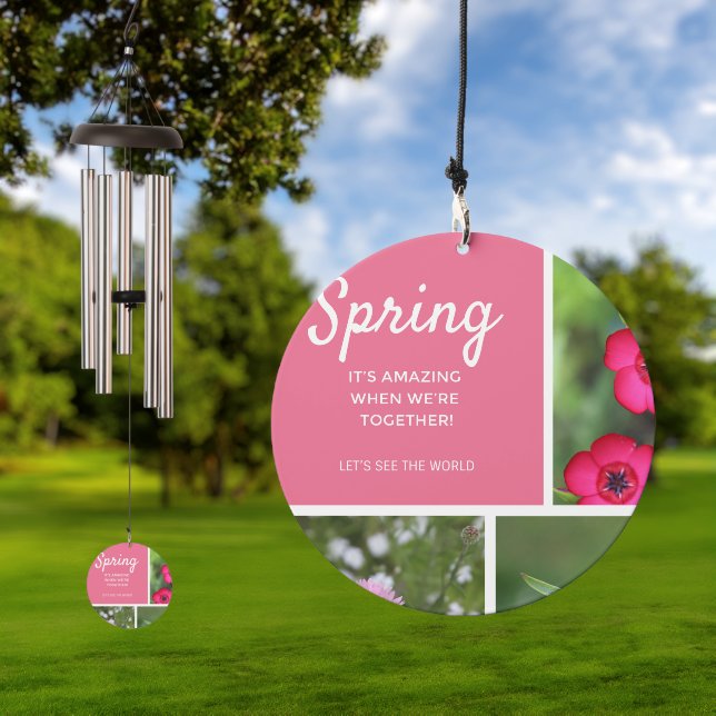 Spring - It's amazing when we're together! Wind Chime (Outdoor)