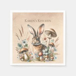 Spring Jack Rabbit Napkins