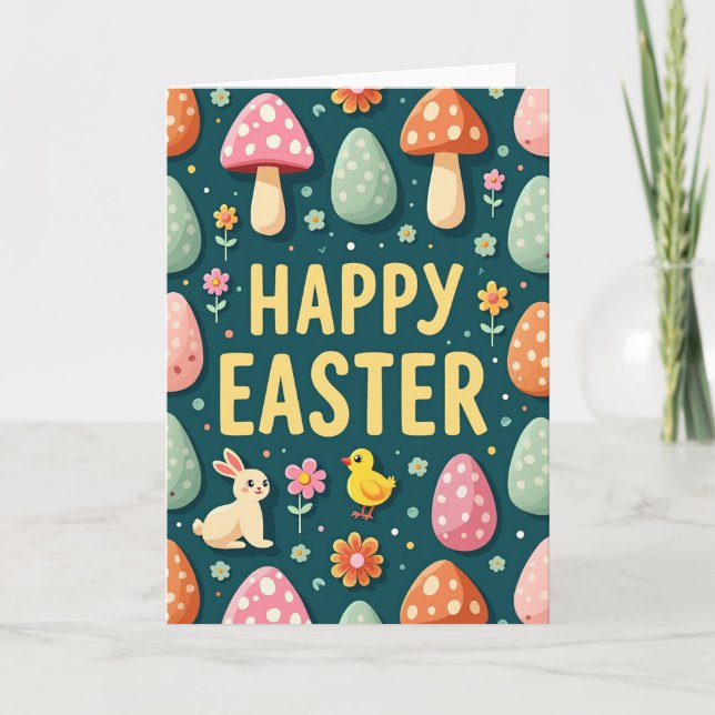 Spring Joy Celebration Card (Front)