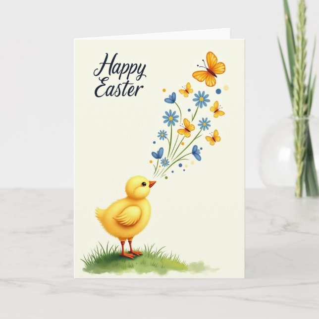 Spring Joy Greeting Card (Front)