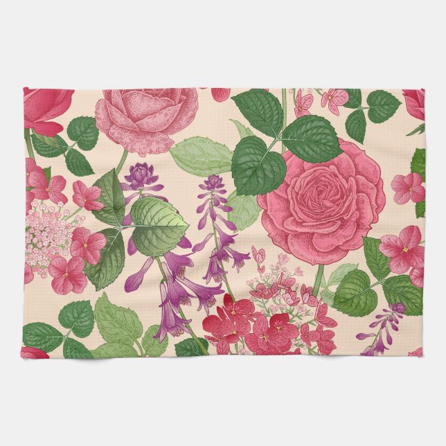 spring kitchen towel (Horizontal)