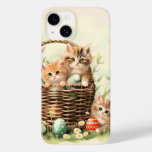 Spring Kitten Easter Basket  Case-Mate iPhone 14 Case