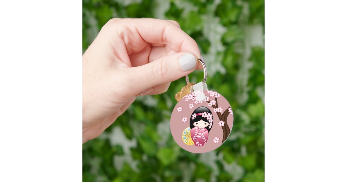 Cherry Blossom Accessories Cars  Key Chain Cute Cherry Blossoms - New  Acrylic - Aliexpress