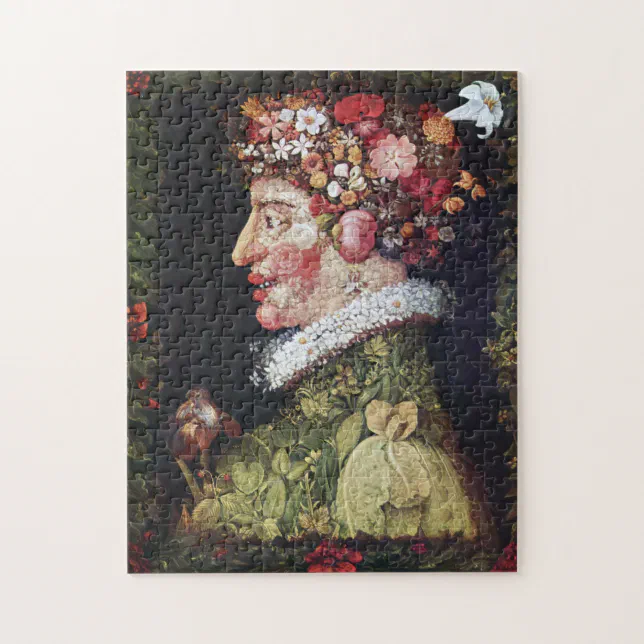 Spring (La Primavera) Giuseppe Arcimboldo Jigsaw Puzzle | Zazzle