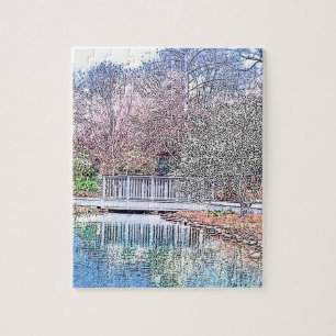 Spring Lake Beauty Jigsaw Puzzle