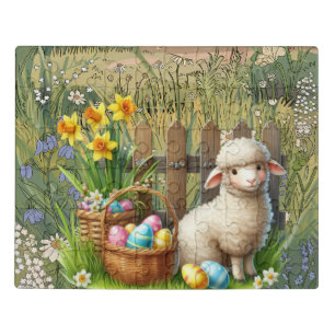 Spring Lamb Jigsaw Puzzle