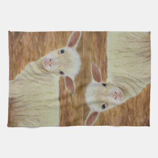 Spring Lamb Kitchen Towel