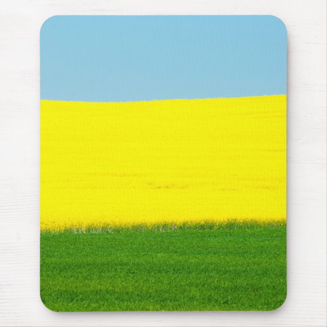 Spring Landscape Meadow Mouse Pad (Front)