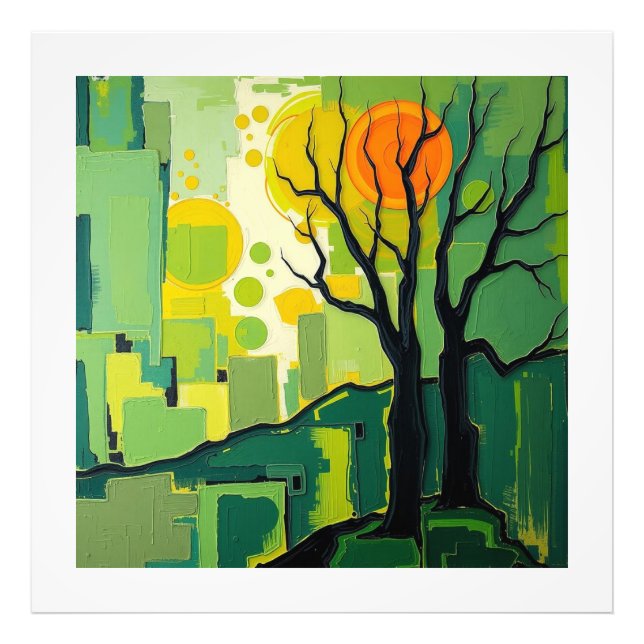 Spring Landscape Poster (Front)