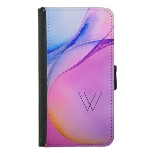 Spring Lavender Samsung Galaxy S5 Wallet Case