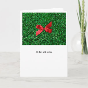 Spring Lawn Holiday Card
