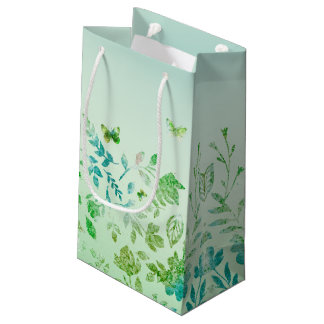 Spring Leaves Small Gift Bag