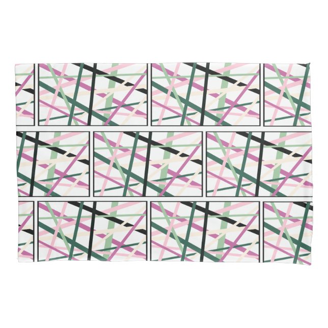 Spring Lines  Pillow Case (Front)