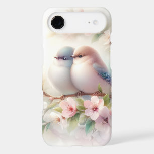 Spring Love Birds Cherry Blossom Floral iPhone 17 Air Case