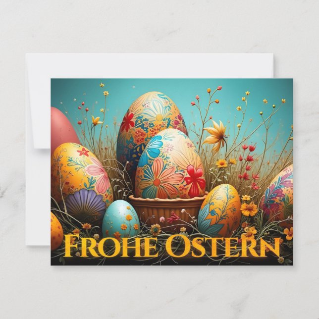 Spring Magic with Easter Eggs (Front)