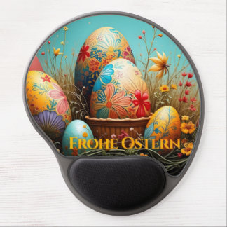 Spring Magic with Easter Eggs Gel Mouse Pad