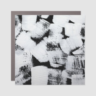 Spring magnolias, elegant fabric design. car magnet