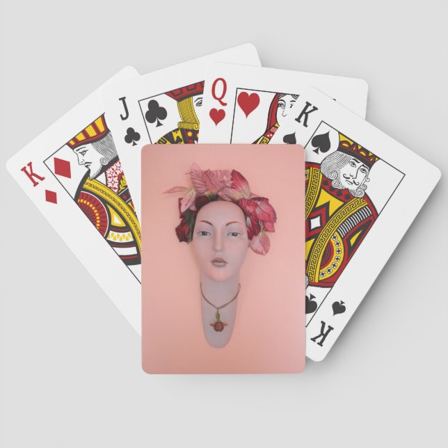 Spring Maiden Poker Cards (Back)