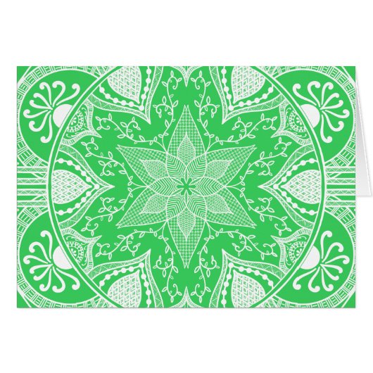 Spring Mandala Cards (Front Horizontal)