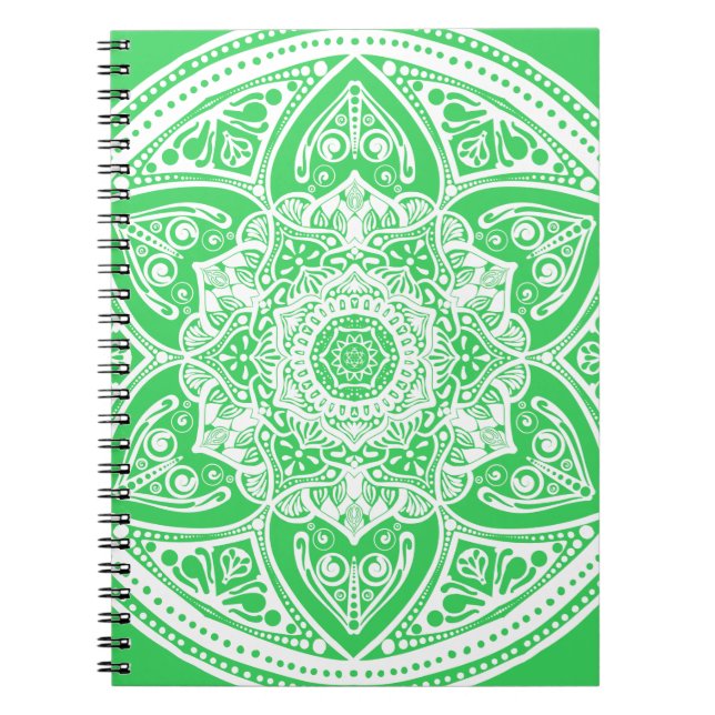 Spring Mandala Notebook (Front)