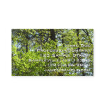 Spring Maple Leaves Nature Business Card