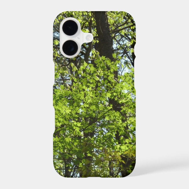 Spring Maple Leaves Nature Case-Mate iPhone Case (Back)