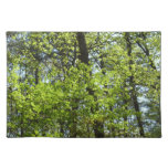 Spring Maple Leaves Nature Cloth Placemat