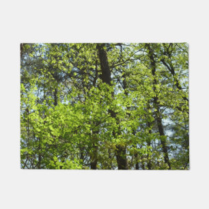 Spring Maple Leaves Nature Doormat
