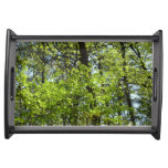 Spring Maple Leaves Nature Serving Tray