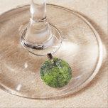 Spring Maple Leaves Nature Wine Glass Charm