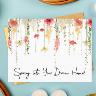 Spring Market Real Estate Postcard