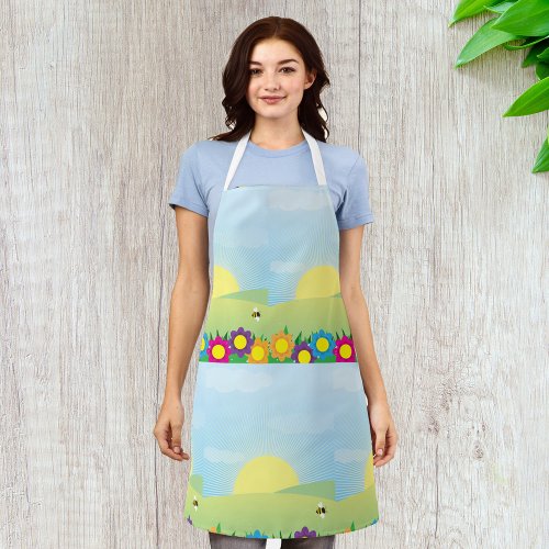 Spring Meadow Apron