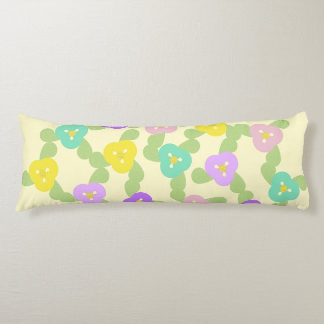 Spring Meadow Body Pillow (Front)