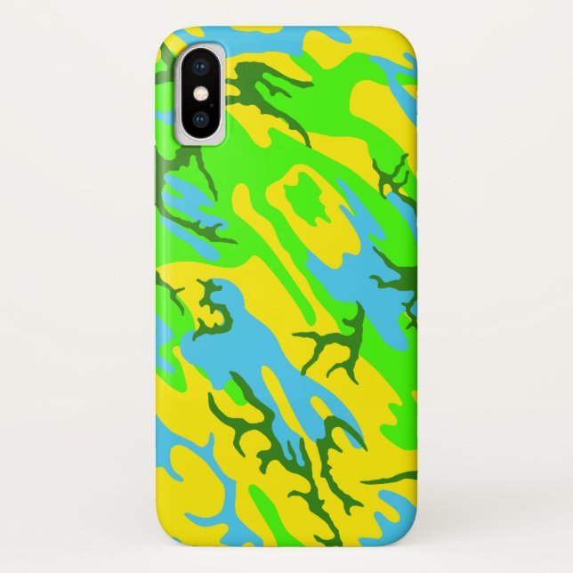 Spring Meadow Camo Case-Mate iPhone Case (Back)