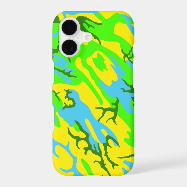 Spring Meadow Camo Iphone Case (Back)