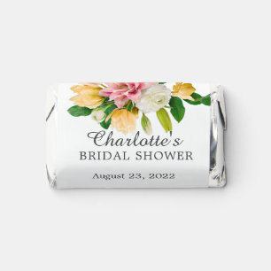 Spring Meadow Floral Bridal Shower Hershey's Minia Hershey's Miniatures