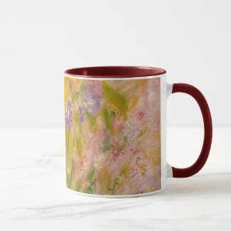 "Spring Meadow" Impressionist Garden Art Mug