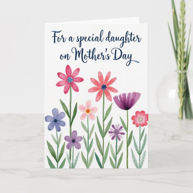 Spring Meadow Mothers Day Card (Front)