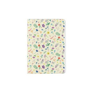 Spring meadow passport holder
