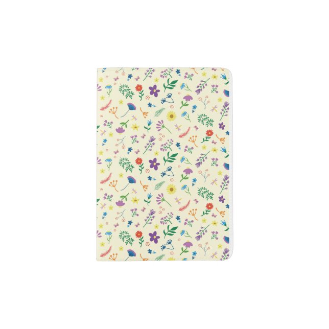Spring meadow passport holder (Front)