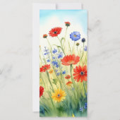 Spring Meadow Wildflowers (Back)