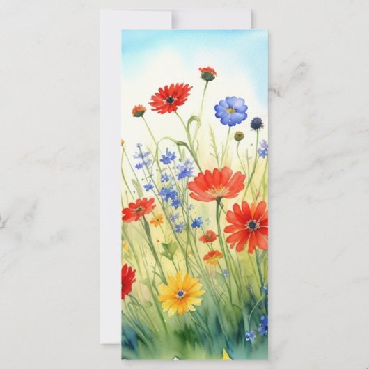 Spring Meadow Wildflowers (Back)