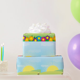 Spring Meadow Wrapping Paper
